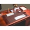 Dacasso Chocolate Brown Leather 7-Piece Desk Set DF-3404 - alternate 2